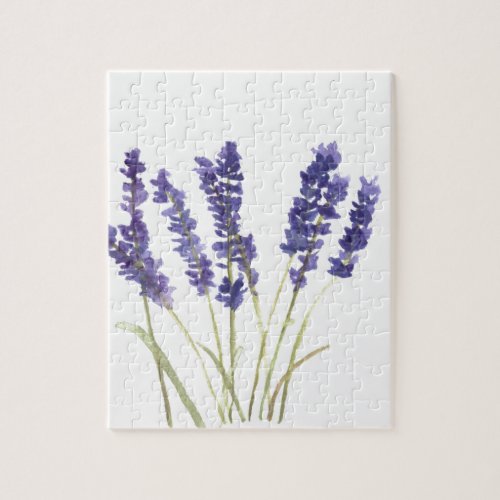 Lavender flowers french lavender jigsaw puzzle