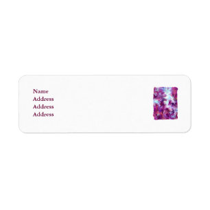 LAVENDER FLOWERS LABEL