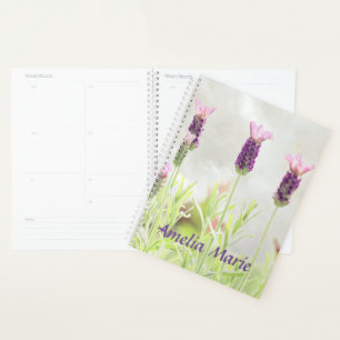 Lavender Flowers Planner