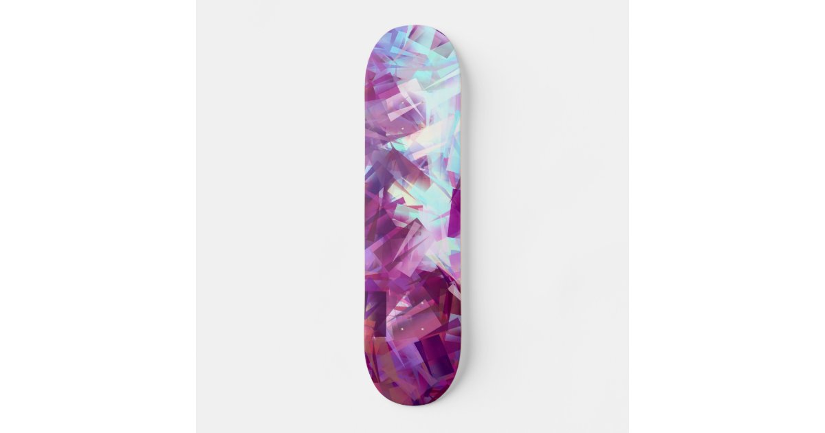 Watercolour Monogram Skateboard