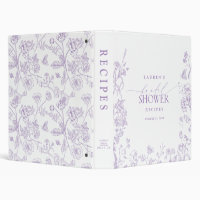 Lavender French Victorian Bridal Shower Recipe