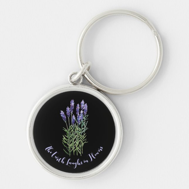 Lavender, gardening keychain (Front)