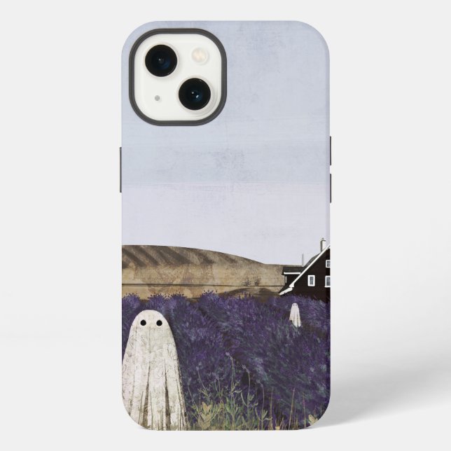 Lavender Ghost Iphone Case (Back)