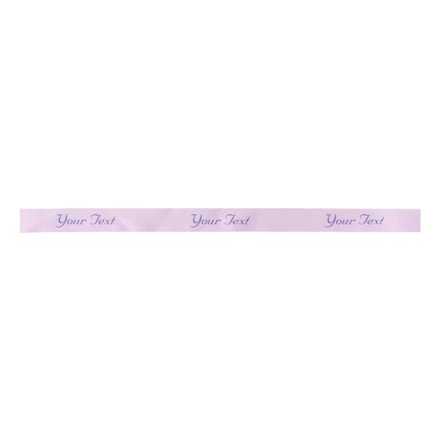 Lavender Gift Ribbon Your Own Text (Front)