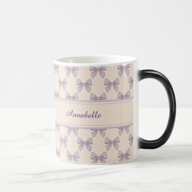 Lavender Girls Hair Bows Annabelle Mug (Right)