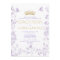 Lavender Gold Butterfly QR Quinceañera Quince Años