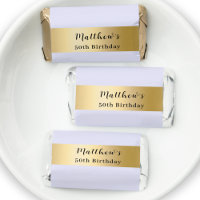 Lavender gold name script modern minimalist