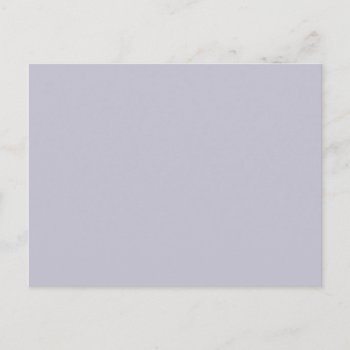 Lavender Gray Postcard by purplestuff at Zazzle