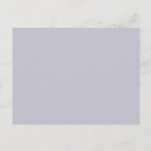 Lavender Gray Postcard