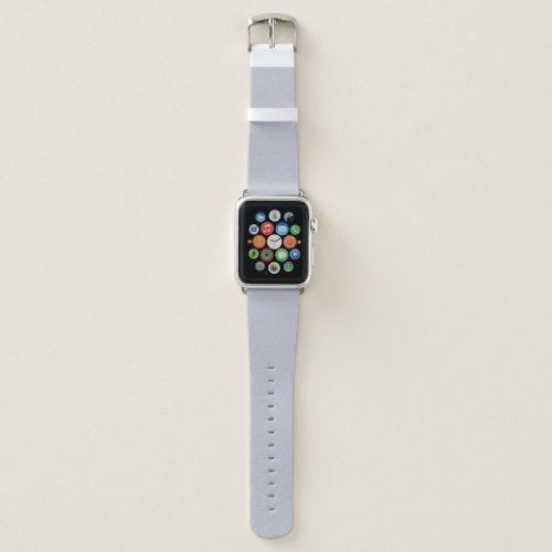Lavender Gray Solid Color Apple Watch Band