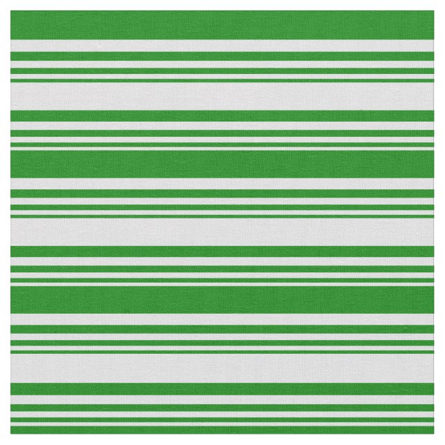 Lavender & Green Lined Pattern Fabric (Close Up)