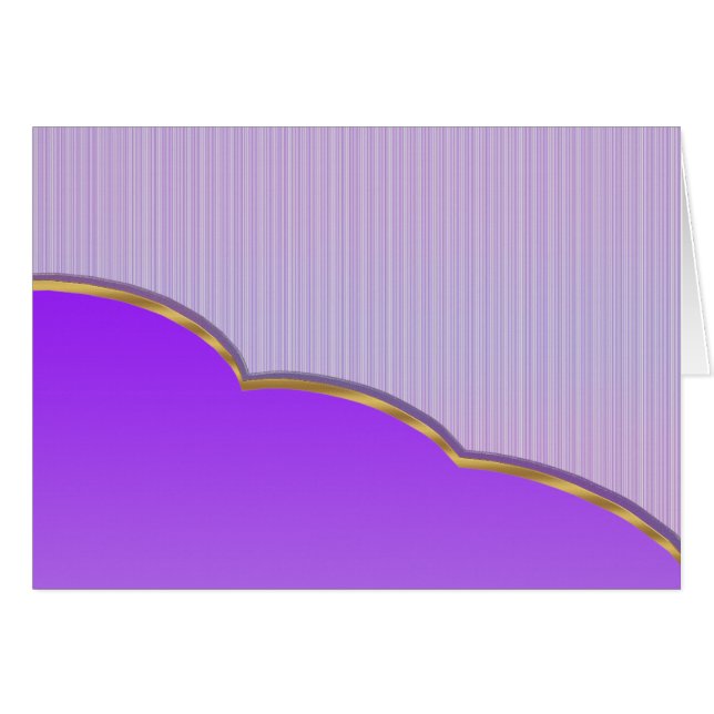 Lavender  Greeting Card (Front Horizontal)
