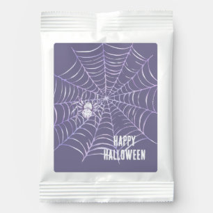 Lavender Halloween Spider on Web Hot Chocolate Drink Mix