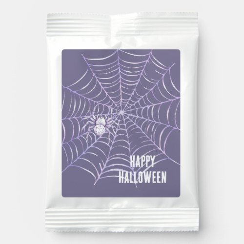 Lavender Halloween Spider on Web Hot Chocolate Drink Mix