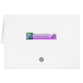 Lavender Haze Blank Art Card (Back Horizontal)