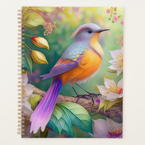 Lavender Headed Orange Breasted Fantasy Bird Planner