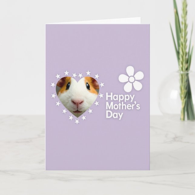 Lavender Heart Creature Card (Front)