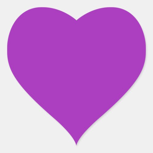 Lavender Heart Sticker