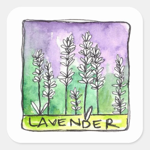 Lavender Herb Tea Blend Medicinal Product Label