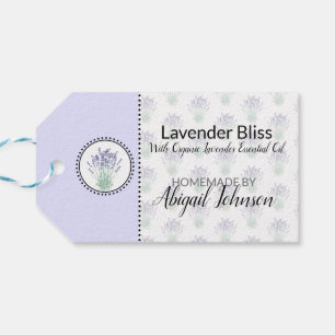 Lavender Homemade Bath & Body Gift Tags