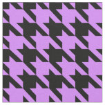 lavender houndstooth fabric