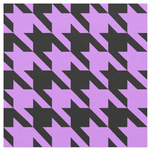 lavender houndstooth fabric