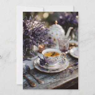 Lavender Hour Gentle Gathering Invitation
