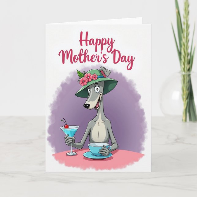 Lavender Hues Happy Mothers Day Card (Front)