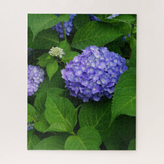Lavender Hydrangea Jigsaw Puzzle