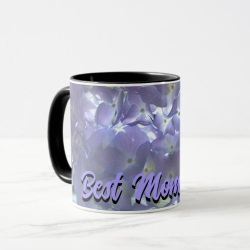 Lavender Hydrangeas best mom ever mom Mug