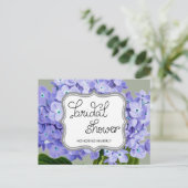 Lavender Hydrangeas Bridal Shower Advice (Standing Front)