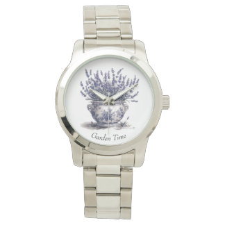 Lavender in Delft Blue Watch