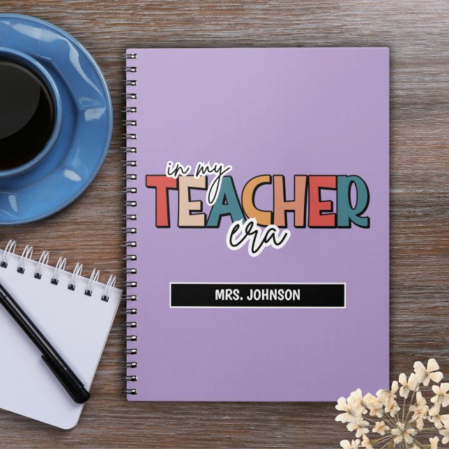 Lavender in my teacher era quote  notebook (Creator Uploaded)