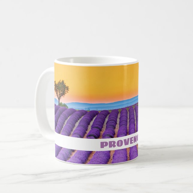 Lavender in Provence travel mug (Front Left)