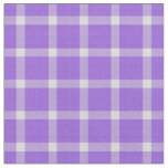 Lavender Indigo and white Large Plaid gingham Fabric