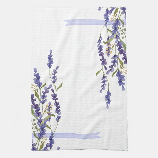 Lavender Kitchen Towel (Vertical)