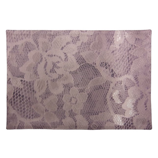 Lavender Lace Placemat (Front)