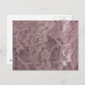 Lavender Lace Postcard (Front/Back)