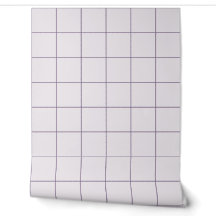 Lavender Large Windowpane Grid