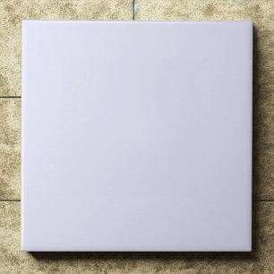 Lavender Light #e6e6fa Calm, Airy, Refreshing Ceramic Tile