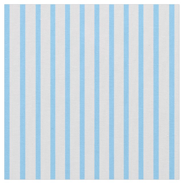 Lavender & Light Sky Blue Colored Lines Fabric (Close Up)