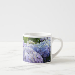 Lavender & Lilac Hortensia Hydrangea Flowers Espresso Cup