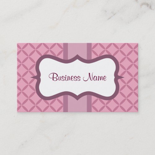 Pretty Plum Business Card