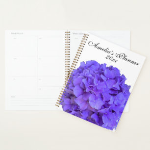 Lavender lilac purple flowers floral planner