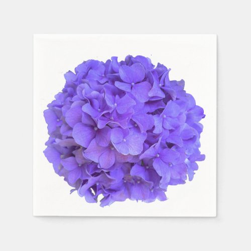 Lavender lilac purple Hydrangeas purple Flowers Napkins