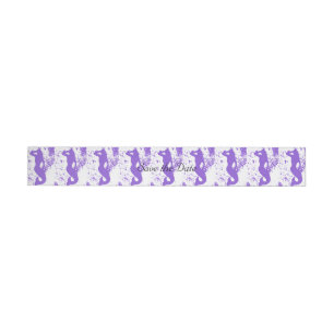 lavender lookout mermaid wrap around address label