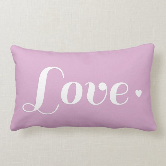 Lavender Love Heart Pillow | Zazzle.com