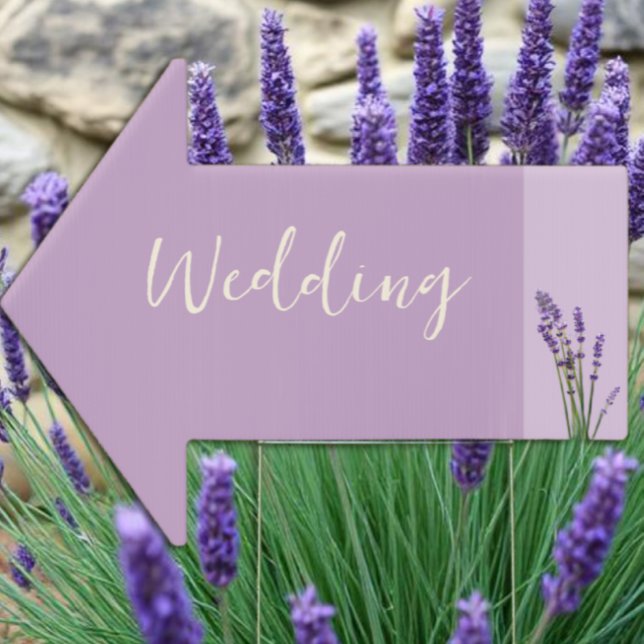 Lavender Love Wedding Sign (Creator Uploaded)
