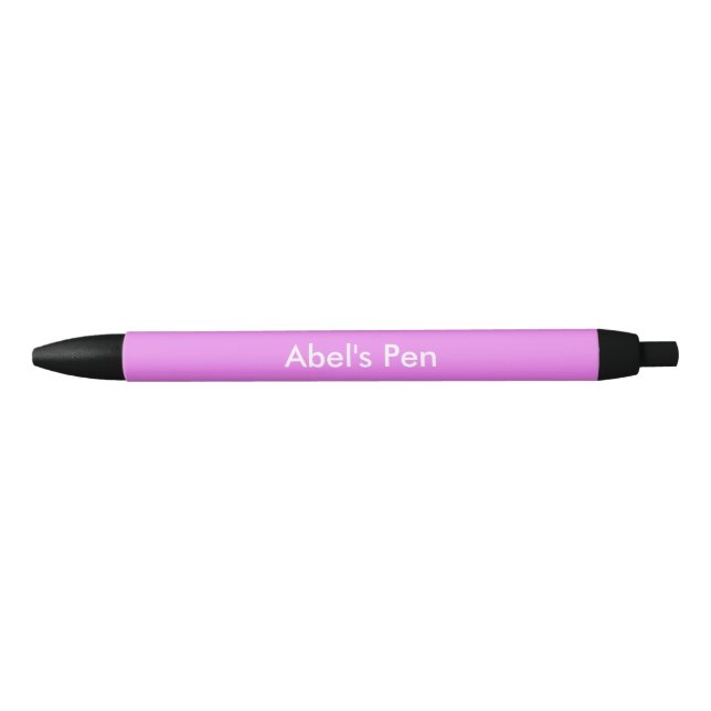 Lavender Magenta Personalized Pen (Front)