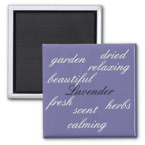 Lavender _ magnet